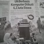 Ujian sekolah menggunakan komputer