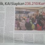 Penjualan Kereta Api Mudik Lebaran sudah dimulai