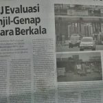 Ganjil Genap kiat mengatur kepadatan transportasi kota